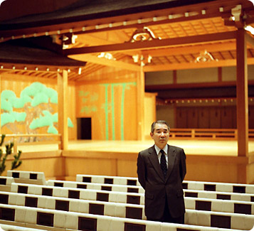 Director of the National Noh Theatre Hideya Kawai